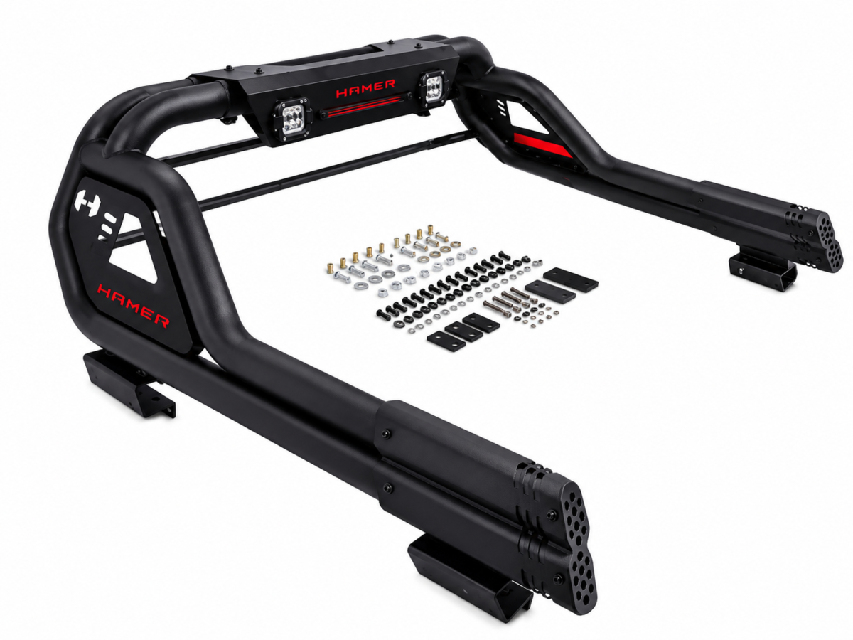 Metal roll bar